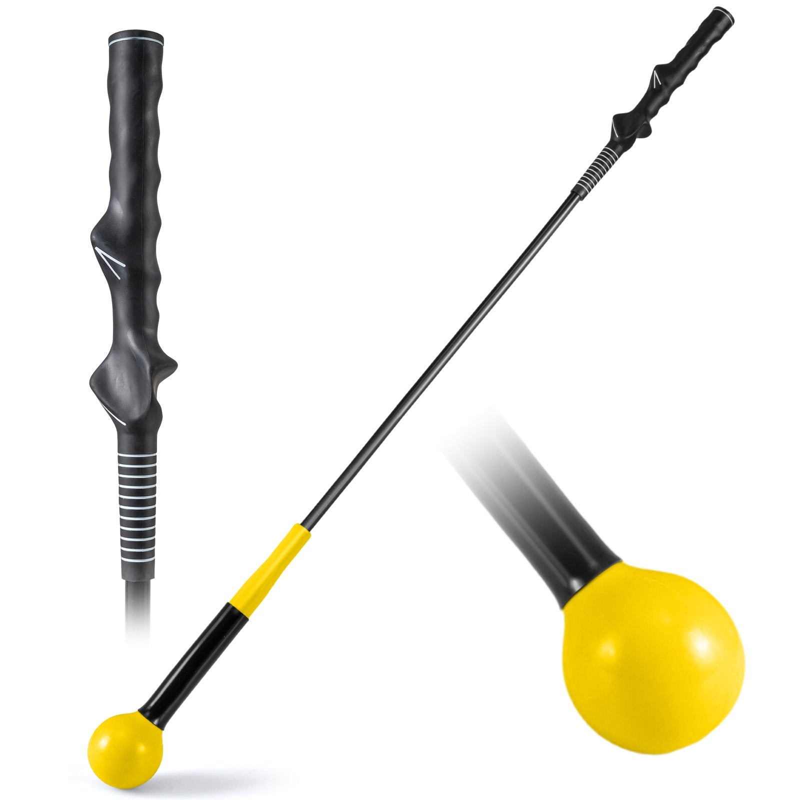 40 Inch Weighted Golf Swing Trainer Aid for Grip Rhythm Balance